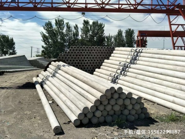 鄢陵190*10米非预应力水泥电线杆